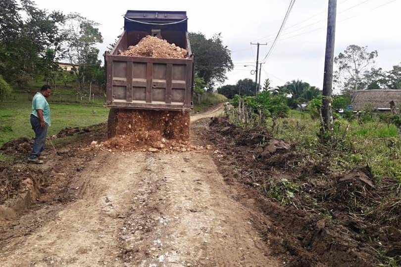 Creating roads for farmers - San Pedro Columbia
