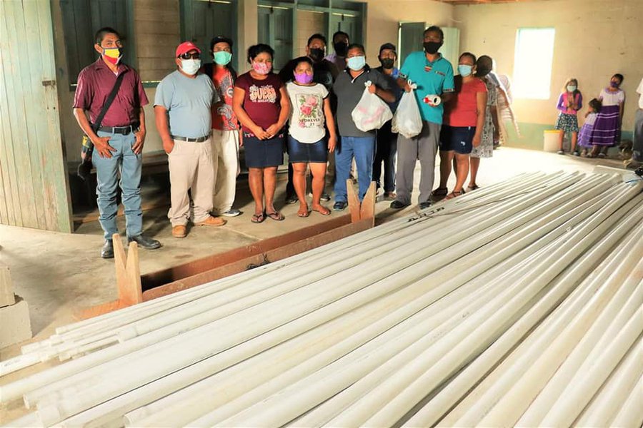 DONATION OF PIPES AND FITTINGS TO PUEBLO VIEJO