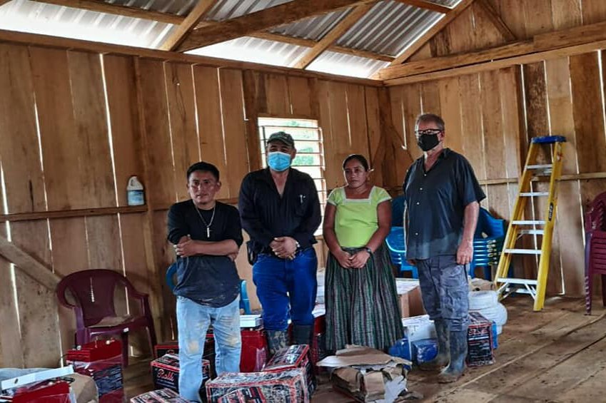 MINISTER RAMIREZ WITH CHAIRLADY OF MACHAKIL HA