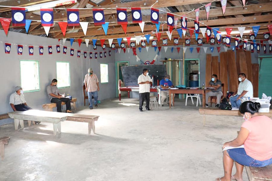 Minister and CEO meeting with San Antonio PG Water Board and Village Council