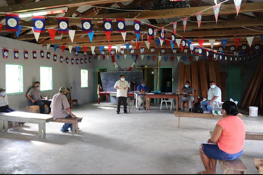 Minister and CEO meeting with San Antonio PG Water Board and Village Council