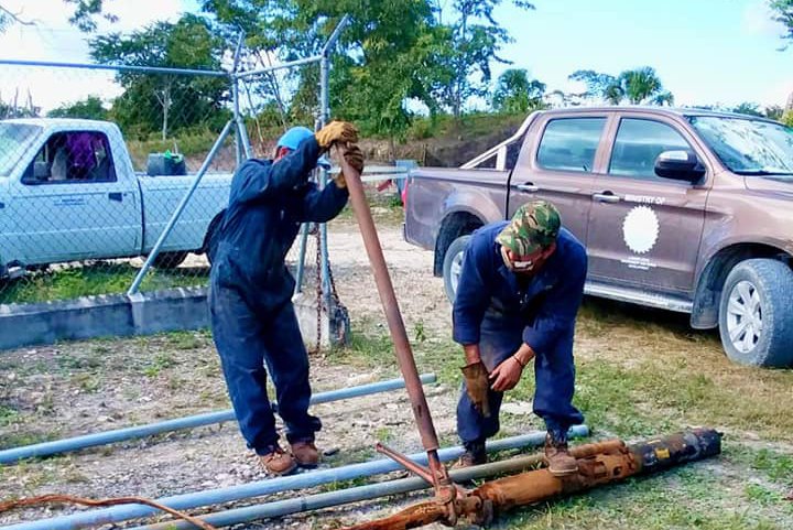 Servicing and Maintenance of production wells for the water system in San Roman  Santa Martha